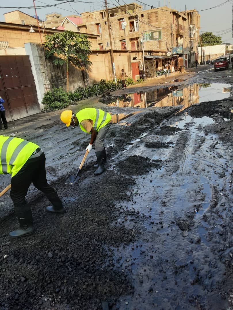 Pendant les travaux - Évacuation, ferraillage et coulage